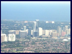 Mississauga from the plane 